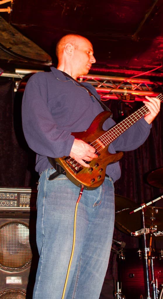 Ivan on bass — Live Wire, Chicago, IL.